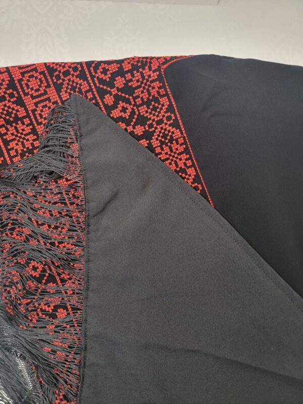 Embroidered Shawl - Palestinian Tatreez - Image 4