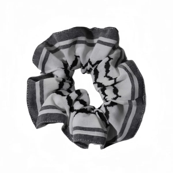 Oversized Keffiyeh Scrunchie - Image 2