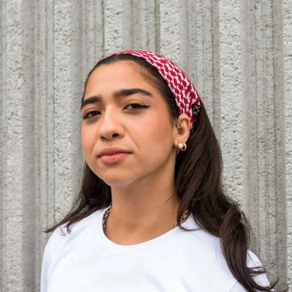 Red Keffiyeh Headband