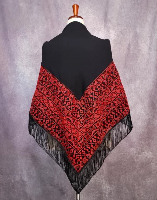 Embroidered Shawl - Palestinian Tatreez