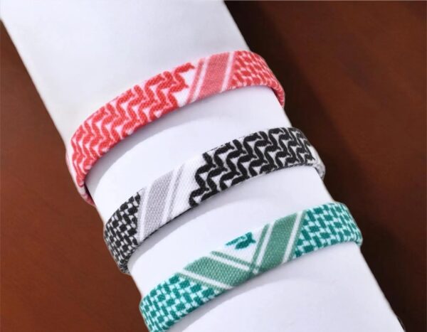 Keffiyeh Bracelet – A Symbol of Heritage and Unity