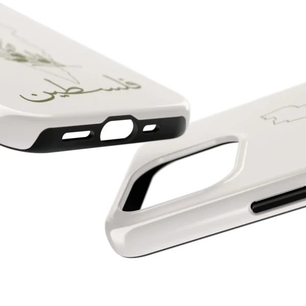 Tough Phone Case - Palestine with Olive Branch Design