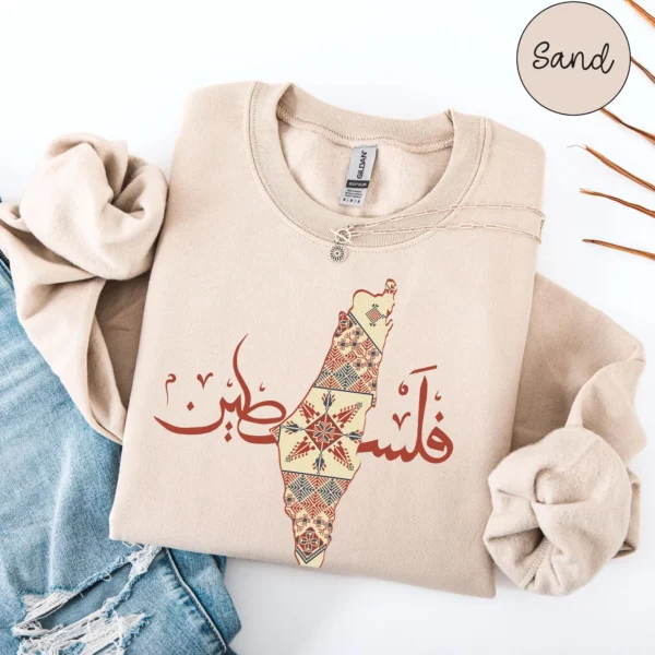 Palestine Traditional Sweatshirt - Image 5