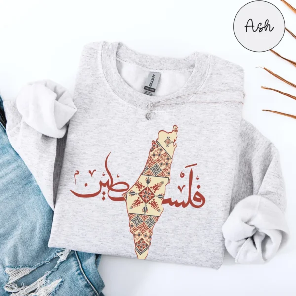 Palestine Traditional Sweatshirt - Image 7