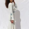 Hand-Embroidered Palestinian Wedding Dress - Image 2