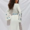 Hand-Embroidered Palestinian Wedding Dress - Image 4
